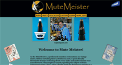 Desktop Screenshot of mutemeister.com